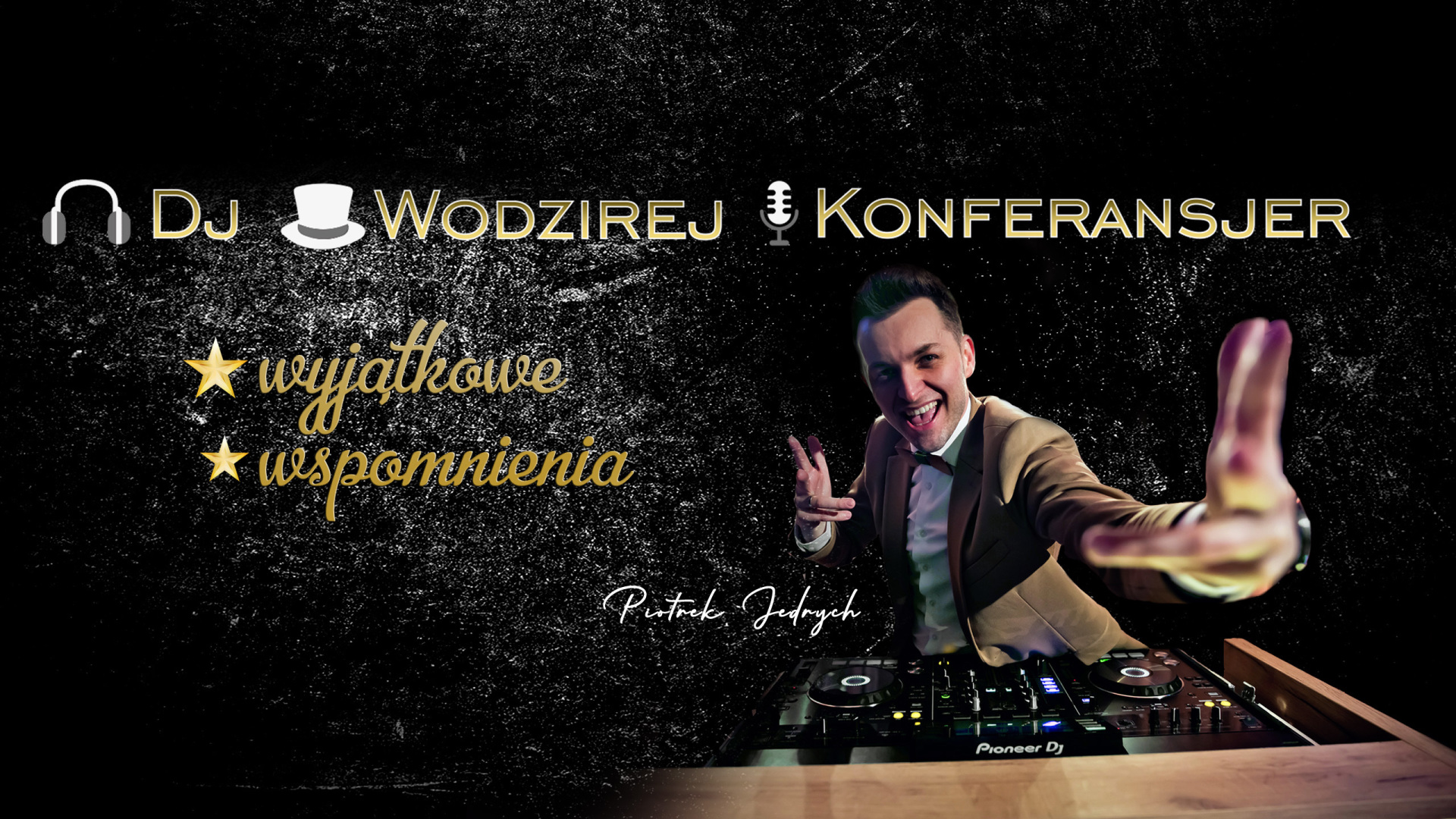 DJ Piotrek Jędrych | DJ na wesele Kraków, małopolskie - cover