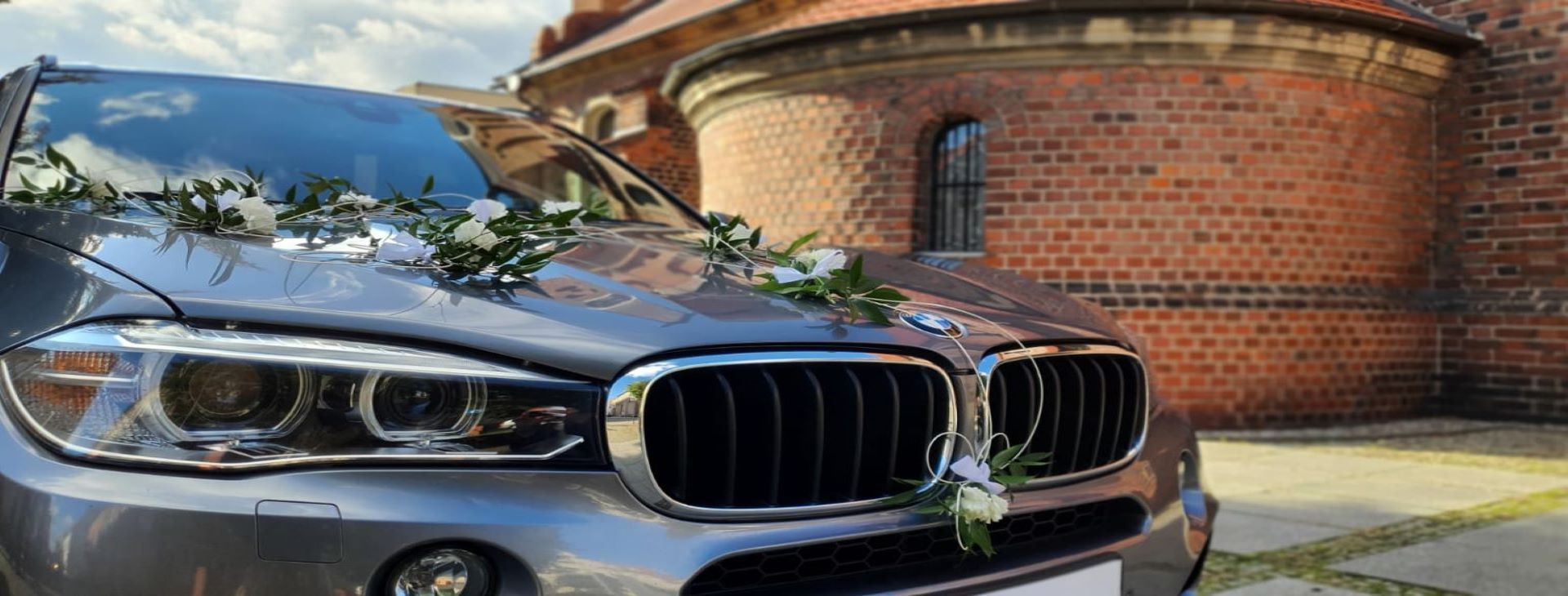 Szary BMW X5 Mercedes GLE | Auto do ślubu Słupca, wielkopolskie - cover 3