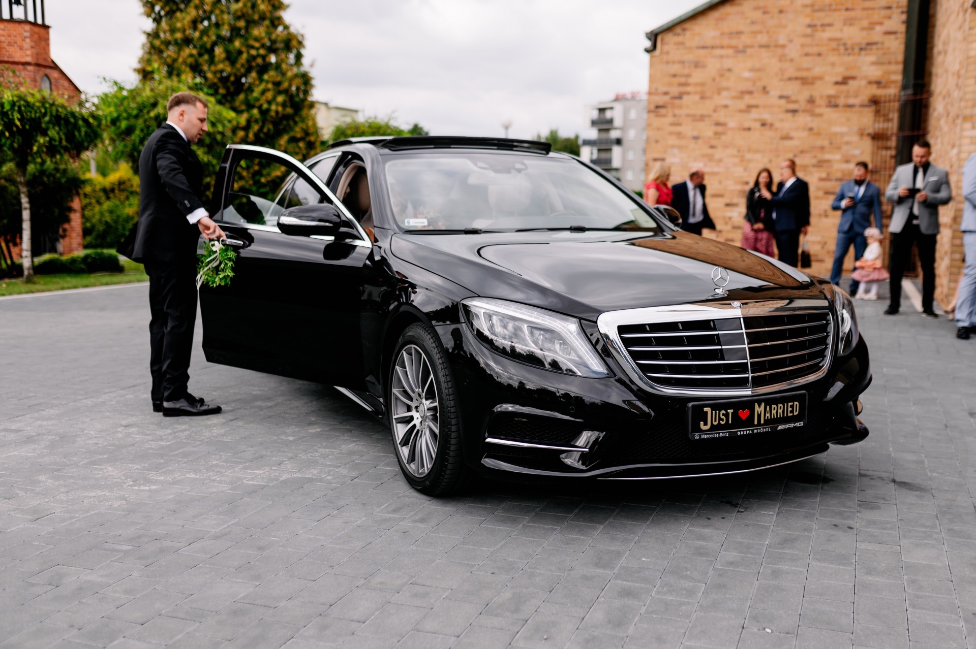 Mercedes S klasa, Biała C, Autokary | Auto do ślubu Gliwice, śląskie - cover
