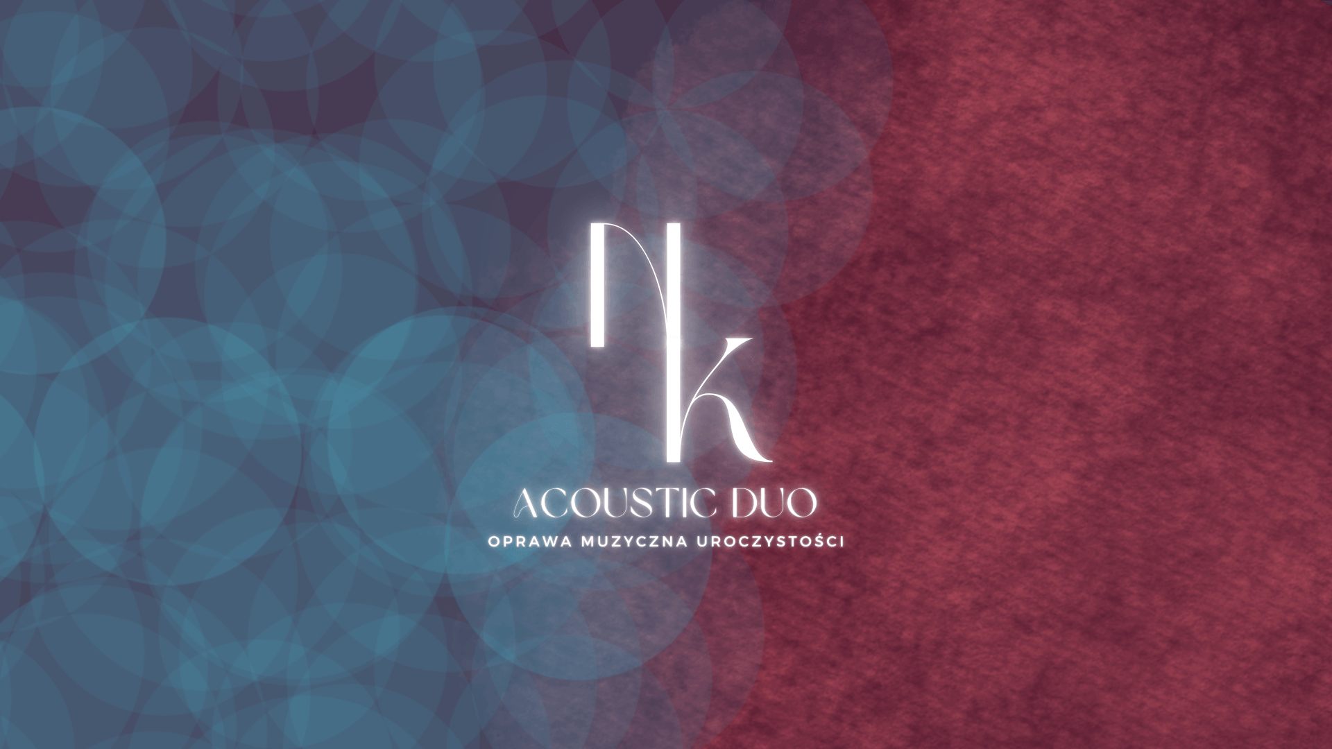 NK acoustic duo | Oprawa muzyczna ślubu Tarnowskie Góry, śląskie - cover