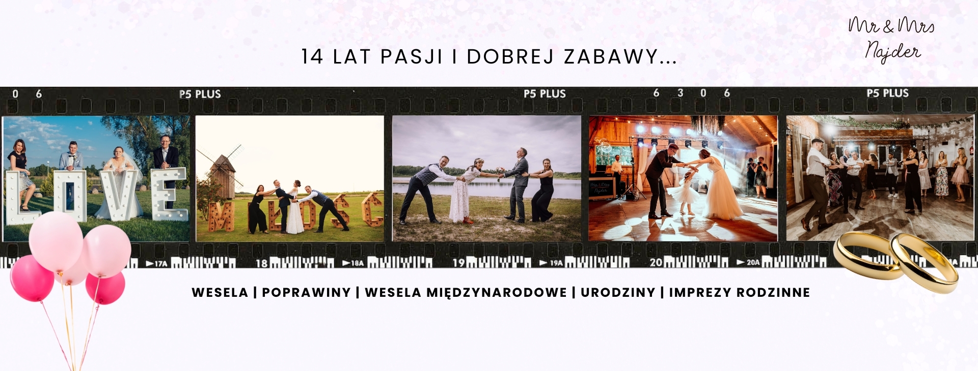 Mr & Mrs Najder | DJ na wesele Poznań, wielkopolskie - cover 1