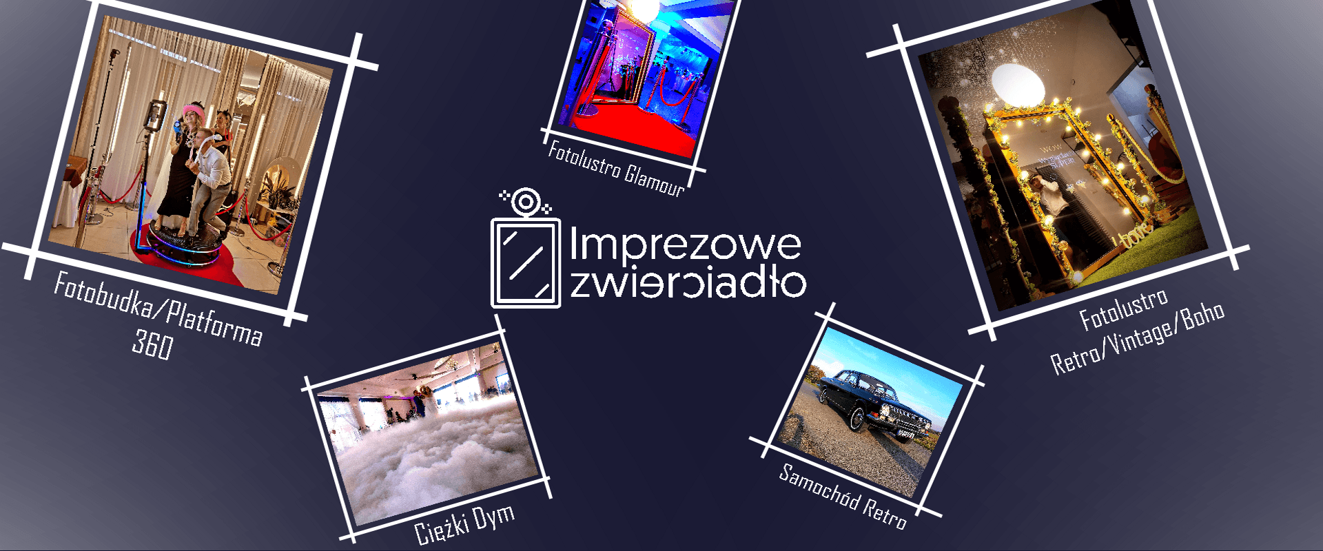 Imprezowe Zwierciadło Fotobudka 360 | Fotobudka na wesele Rzeszów, podkarpackie - cover
