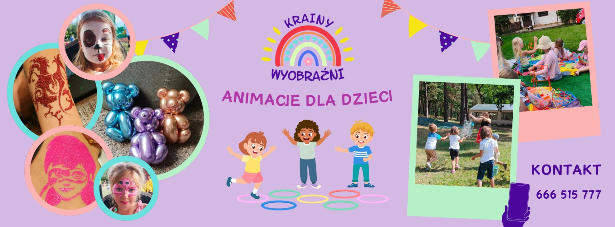 Krainy Wyobraźni Wiktoria Dziewulsk | Animator dla dzieci Warszawa, mazowieckie - cover