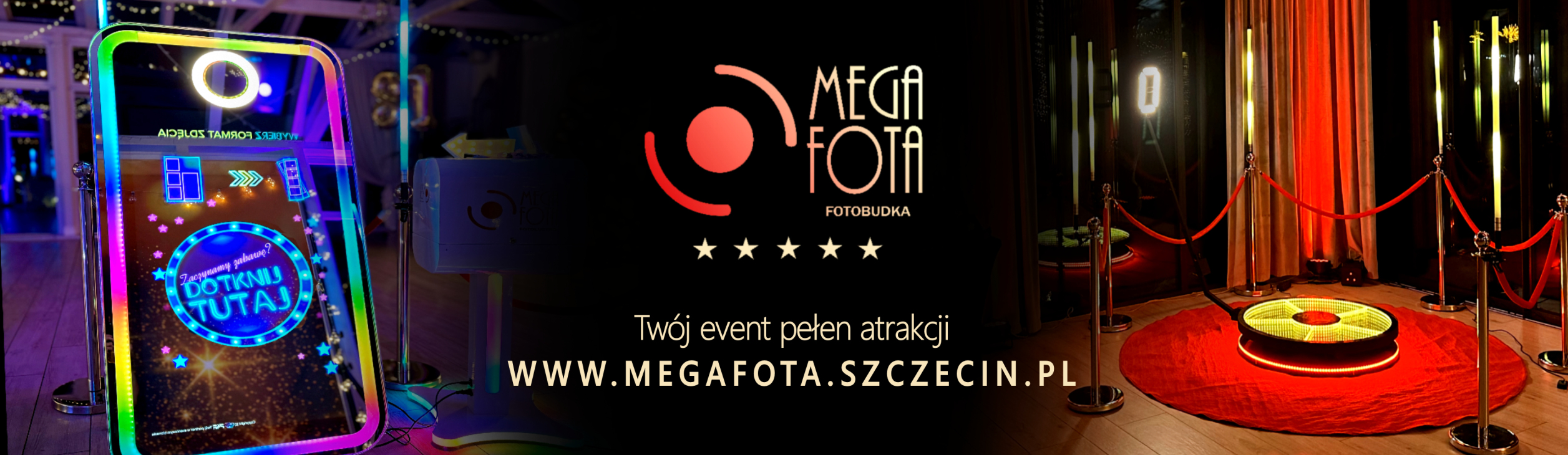MegaFota - Fotobudka | Fotobudka na wesele Szczecin, zachodniopomorskie - cover