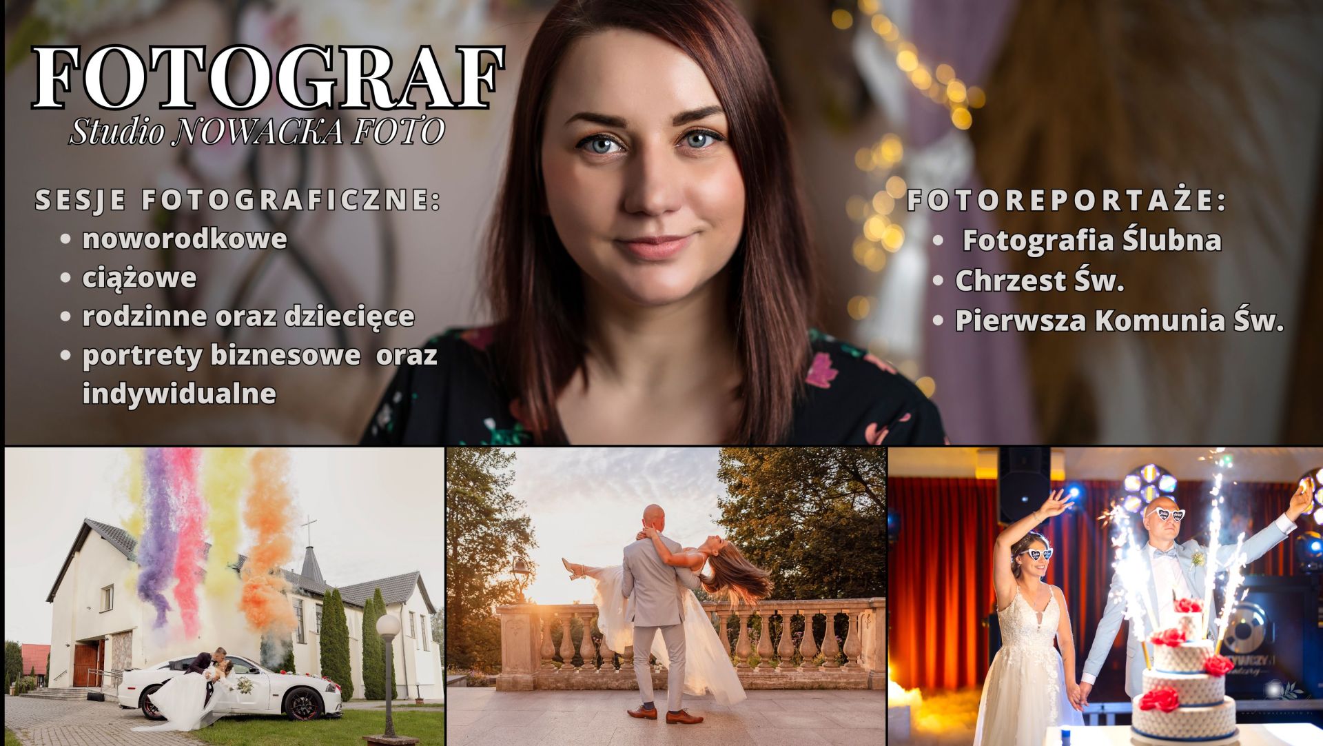 Studio Nowacka FOTO | Fotograf ślubny Bydgoszcz, kujawsko-pomorskie - cover 1