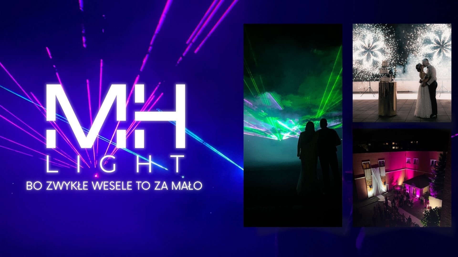 MH LIGHT: Pokazy Laserowe i Efekty | Unikatowe atrakcje Żarki, małopolskie - cover