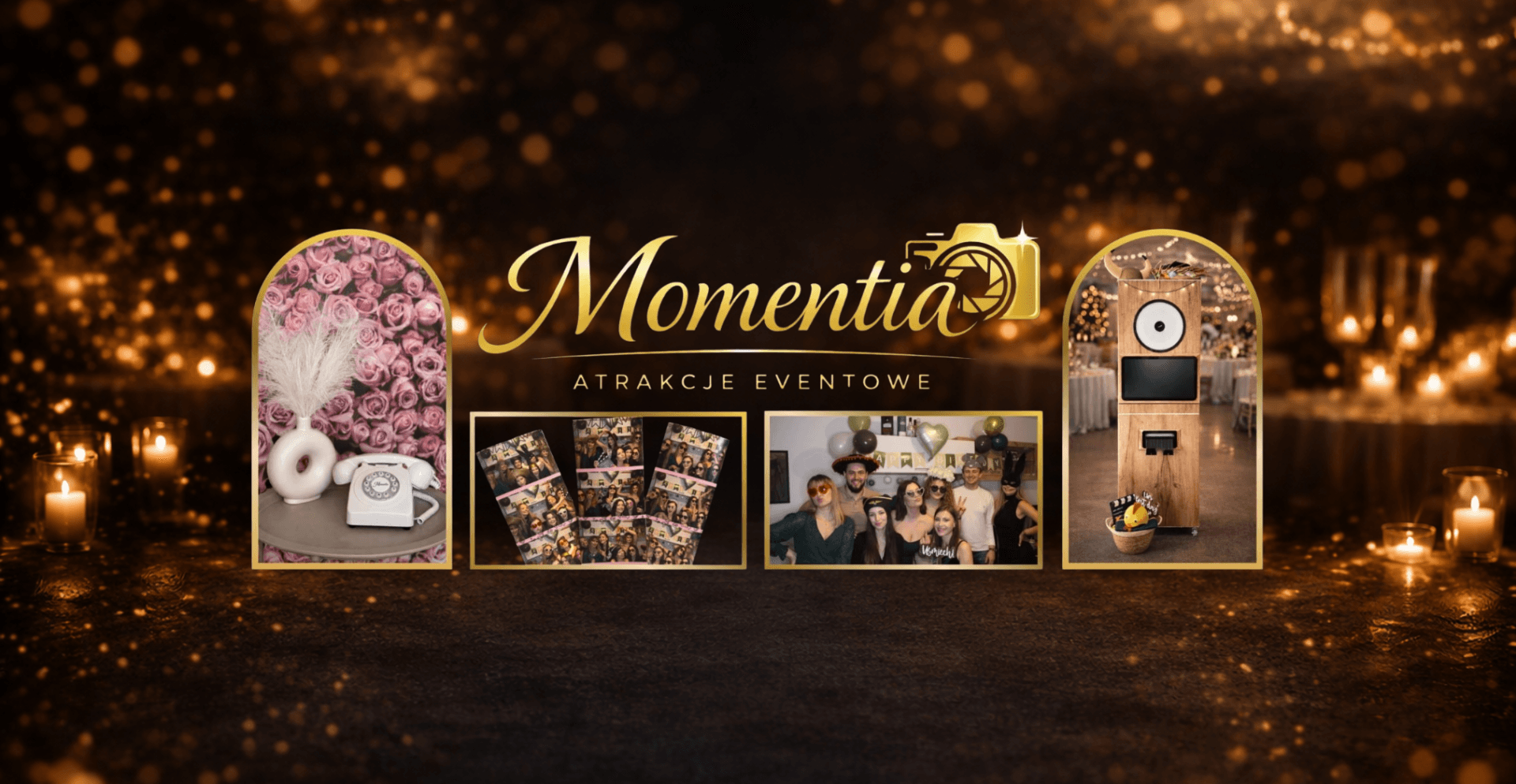 Momentia - fotobudka na eventy | Fotobudka na wesele Kraków, małopolskie - cover