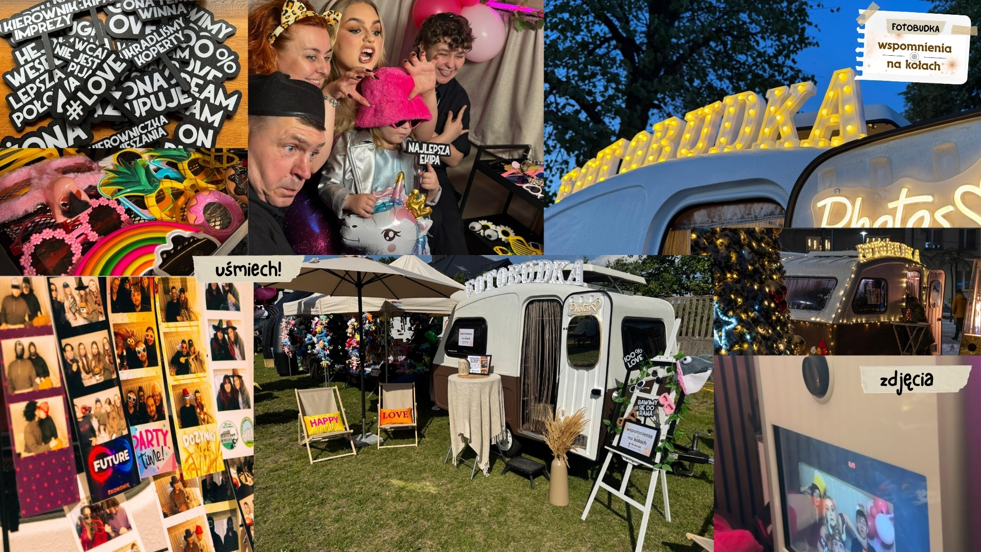 Fotobudka - Wspomnienia na Kołach | Fotobudka na wesele Opole, opolskie - cover