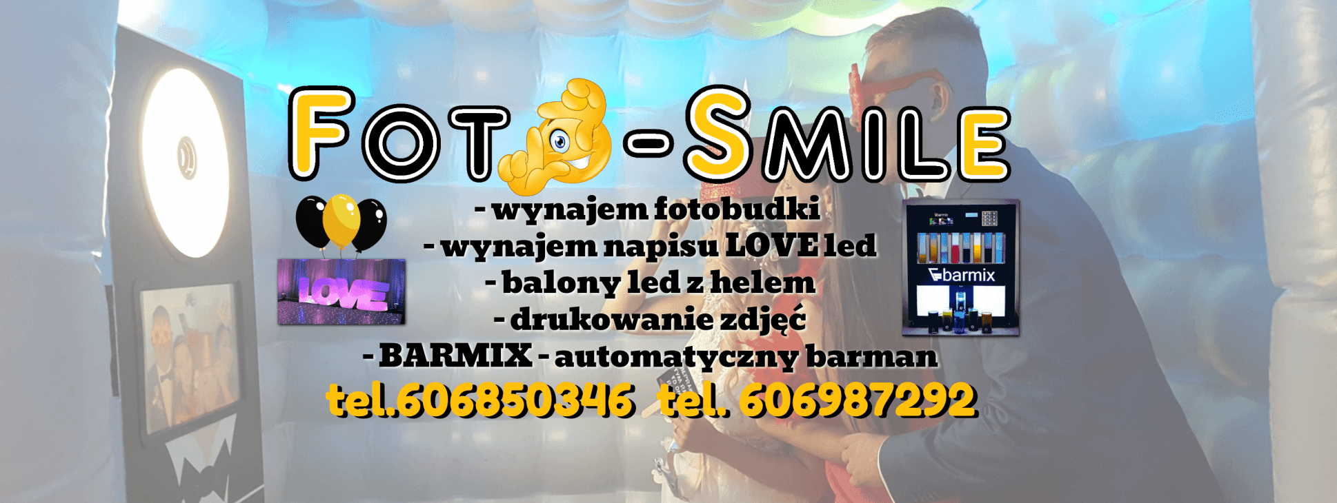 Fotobudka Foto - Smile | Fotobudka na wesele Krobia, wielkopolskie - cover