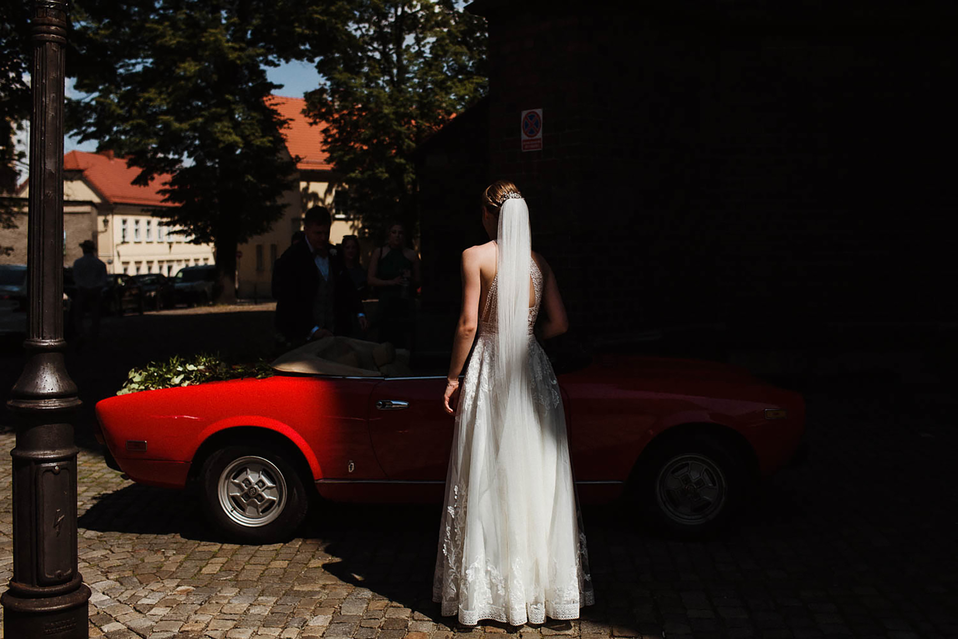Fiat 124 Spider Rosso Corsa | Auto do ślubu Rybnik, śląskie - cover