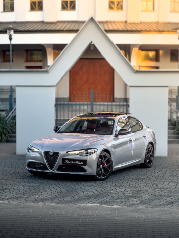 Alfa Romeo Giulia Veloce | Auto do ślubu Niemce, lubelskie
