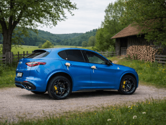 Alfa Romeo Stelvio Quadrifoglio | Auto do ślubu Kraków, małopolskie