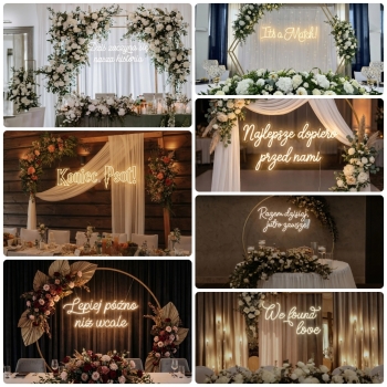 Weselne Rewolucje-Neony na wynajem | Dekoracje światłem Gliwice, śląskie