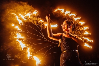 Grow Up Events Pokaz Ognia | Teatr ognia Jarocin, wielkopolskie