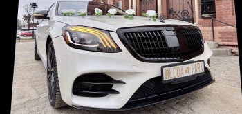 VIPower mercedes black white pearl | Auto do ślubu Toruń, kujawsko-pomorskie