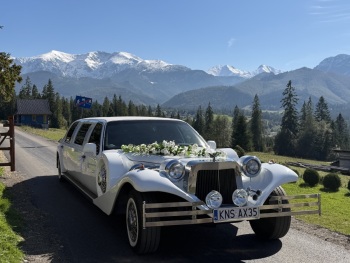 Limuzyna Lincoln Exalibur | Auto do ślubu Lipnica Wielka, małopolskie
