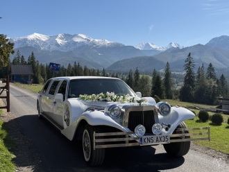 Limuzyna Lincoln Exalibur | Auto do ślubu Lipnica Wielka, małopolskie