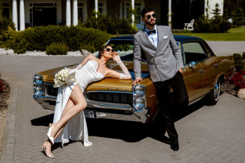 Złoty Pontiac Lemans 1967r. | Auto do ślubu Warszawa, mazowieckie