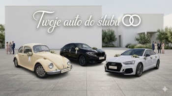 Volkswagen Garbus/ BMW X4/ Audi A5 | Auto do ślubu Pszów, śląskie