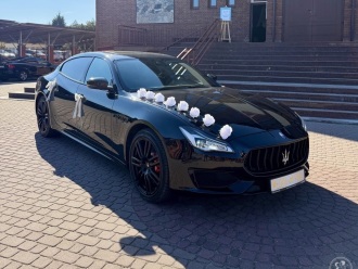 Maserati Quattroporte SQ4 GranSport | Auto do ślubu Warszawa, mazowieckie