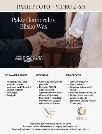 FilmStudio Paweł Celiński | Kamerzysta na wesele Międzyzdroje, zachodniopomorskie