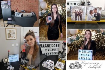 Magnesowy Zakątek - Magnesy na żywo | Fotobudka na wesele Niemcz, kujawsko-pomorskie
