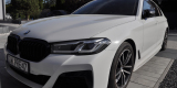 BMW 5 białe | Auto do ślubu Wrocław, dolnośląskie - zdjęcie 2
