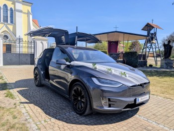 WALL-E - Tesla X | Auto do ślubu Sikuty, mazowieckie