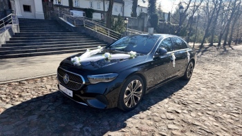 Mercedes klasy E 2025 W214 | Auto do ślubu Łódź, łódzkie