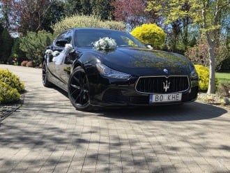 Maserati Ghibli | Auto do ślubu Bełchatów, łódzkie