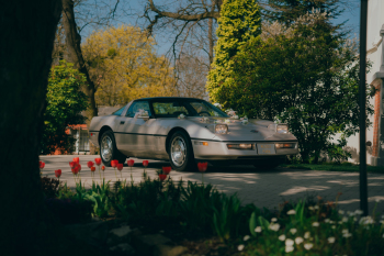 Szampańska Corvette C4 1985 | Auto do ślubu Rybnik, śląskie
