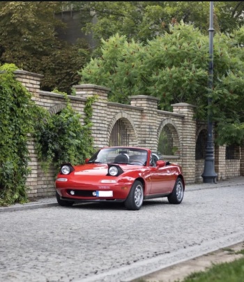 Kabriolet Mazda MX 5 Miata | Auto do ślubu Białystok, podlaskie