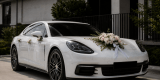 Białe Porsche Panamera 4S | Auto do ślubu Kraków, małopolskie - zdjęcie 4