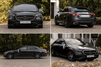 Mercedes klasy E z 2026 roku | Auto do ślubu Warszawa, mazowieckie