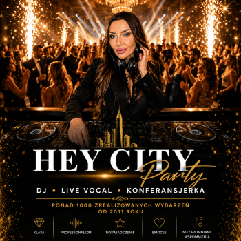 HEYC CITY PARTY | DJ & Live Vocal | DJ na wesele Inowrocław, kujawsko-pomorskie