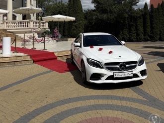 Mercedes C Klasa biała perła | Auto do ślubu Lublin, lubelskie