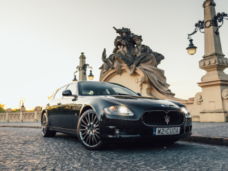 Bella Strada - Maserati Quttroporte | Auto do ślubu Warszawa, mazowieckie