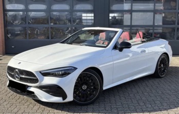 Biały Mercedes CLE cabrio | Auto do ślubu Szczecin, zachodniopomorskie