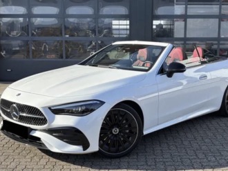 Biały Mercedes CLE cabrio | Auto do ślubu Szczecin, zachodniopomorskie