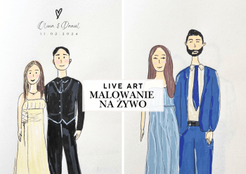 Julia Live Art | Malowanie na żywo | Artysta Sieradz, łódzkie