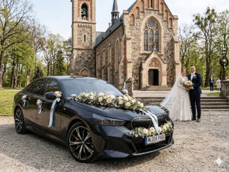 BMW 530e z kierowcą | Auto do ślubu Warszawa, mazowieckie