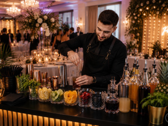 Mobilny bar - Halo Party | Barman na wesele Kęty, małopolskie