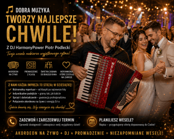 DJ HarmonyPower | DJ na wesele Białystok, podlaskie
