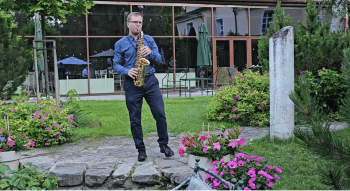 Saksofonista Ad&Sax z wokalistką | Oprawa muzyczna ślubu Żyrardów, mazowieckie