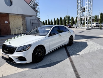 VIPower mercedes black white pearl | Auto do ślubu Toruń, kujawsko-pomorskie