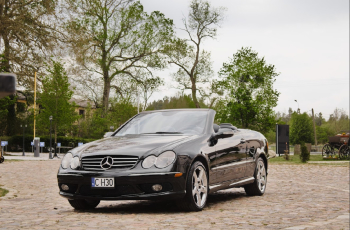 Mercedes-Benz CLK500 Cabrio V8 | Auto do ślubu Bydgoszcz, kujawsko-pomorskie