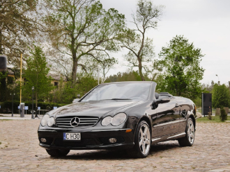 Mercedes-Benz CLK500 Cabrio V8 | Auto do ślubu Bydgoszcz, kujawsko-pomorskie