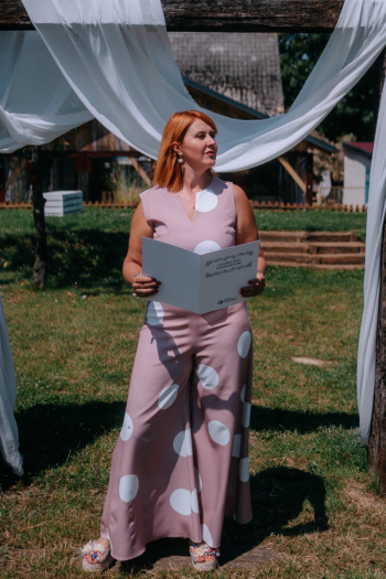 Mistrzyni Ceremonii Sylwia Blewązka | Ślub humanistyczny Kraków, małopolskie