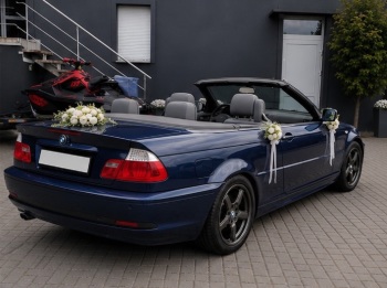 BMW E46 Cabrio | Auto do ślubu Poznań, wielkopolskie