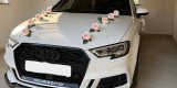 Białe Audi A3 8V S-Line RS3 LOOK | Auto do ślubu Kamionna, małopolskie - zdjęcie 2